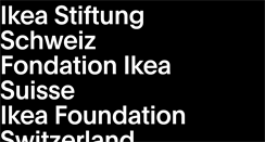 Desktop Screenshot of ikea-stiftung.ch